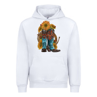 White western boots with sunflowers Urban Hoodie - Artiststas