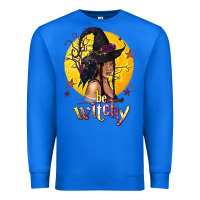 True Royal Be Witchy Black Witch Premium Sweatshirt - texasbilliewilder