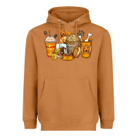 Meerkat cocker spaniel coffee cups Heavyweight Hoodie - Zillion Design Studio