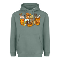 Sage cocker spaniel coffee cups Heavyweight Hoodie - Zillion Design Studio