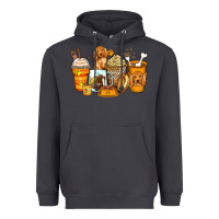 Smoke cocker spaniel coffee cups Heavyweight Hoodie - Zillion Design Studio