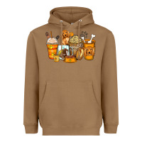 Toasted Coconut cocker spaniel coffee cups Heavyweight Hoodie - Zillion Design Studio
