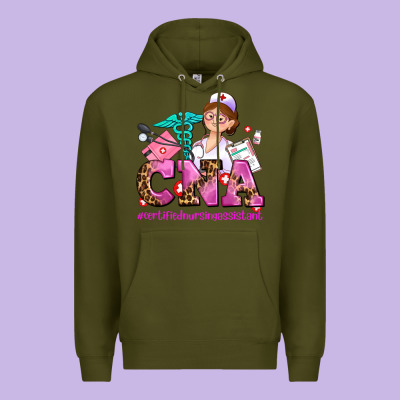 Cna Certified Nursing Assistant Premium Hoodie Designed By Adodesignshop