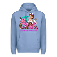 Colony Blue cna certified nursing assistant Premium Hoodie - AdoDesignShop
