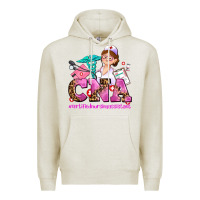 Oatmeal Heather cna certified nursing assistant Premium Hoodie - AdoDesignShop