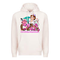 Pale Pink cna certified nursing assistant Premium Hoodie - AdoDesignShop