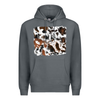 Rock cowhide background Premium Hoodie - RanaPortraitStore