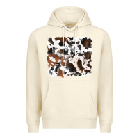 Sandshell cowhide background Premium Hoodie - RanaPortraitStore
