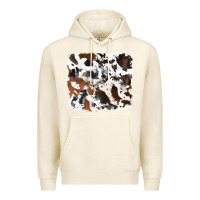 Tofu cowhide background Premium Hoodie - RanaPortraitStore
