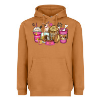 Meerkat Chihuahua coffee cups Heavyweight Hoodie - Zillion Design Studio