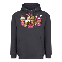 Chihuahua Coffee Cups Heavyweight Hoodie | Teevron