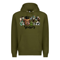 Army Green highland cow 2022 Premium Hoodie - JahusDesignShop