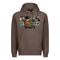 Coffee highland cow 2022 Premium Hoodie - JahusDesignShop