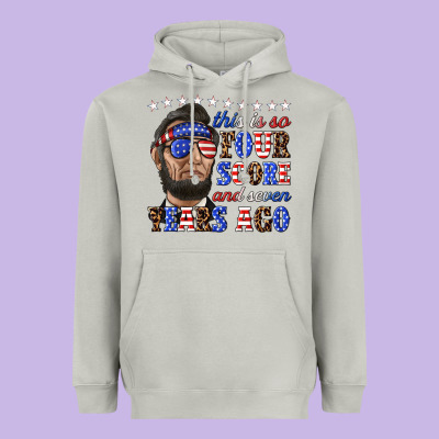 Heavyweight Hoodie this is so four score and seven years ago
