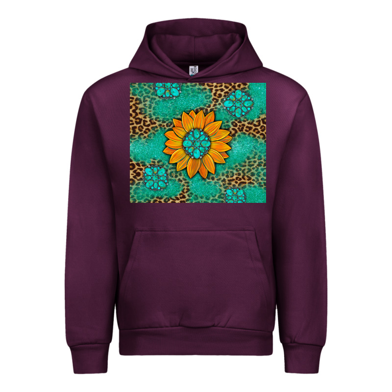 Sunflower Gemstone Leopard Urban Hoodie by Artiststas | Teevron