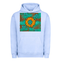 Pigment Grape Ice Sunflower Gemstone Leopard Urban Hoodie - Artiststas