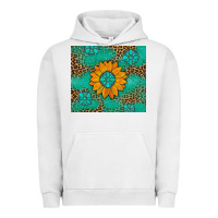 Pigment Lunar Rock Sunflower Gemstone Leopard Urban Hoodie - Artiststas