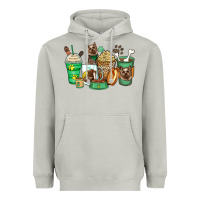Moon Dust yorkshire terrier coffee cups Heavyweight Hoodie - Zillion Design Studio