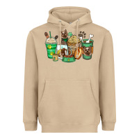 Mushroom yorkshire terrier coffee cups Heavyweight Hoodie - Zillion Design Studio