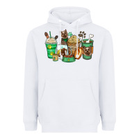 White yorkshire terrier coffee cups Heavyweight Hoodie - Zillion Design Studio