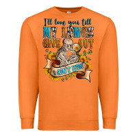 Carrot i'll love you tillmy lungs give out i ain't lyin' Premium Sweatshirt - Zillion Design Studio