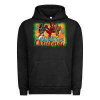 Pigment Black merry christmas cactus Urban Hoodie - AdoDesignShop