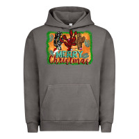 Pigment Tornado merry christmas cactus Urban Hoodie - AdoDesignShop