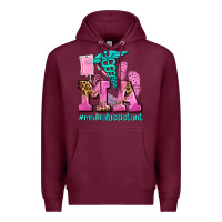 Burgundy m a medical assistant Premium Hoodie - AdoDesignShop