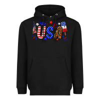 Black usa 4th of july Heavyweight Hoodie - texasbilliewilder