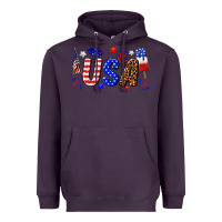 Plum usa 4th of july Heavyweight Hoodie - texasbilliewilder