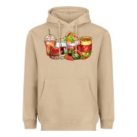 Mushroom watermelon farm fresh coffee cups Heavyweight Hoodie - Zillion Design Studio