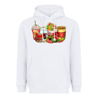 White watermelon farm fresh coffee cups Heavyweight Hoodie - Zillion Design Studio