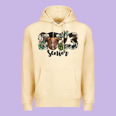 Highland Cow 2023 Premium Hoodie Designed By Jahusdesignshop