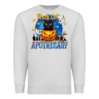 Dove Grey Black Cat Apothecary Premium Sweatshirt - texasbilliewilder