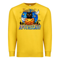 Lemon Black Cat Apothecary Premium Sweatshirt - texasbilliewilder