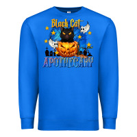 True Royal Black Cat Apothecary Premium Sweatshirt - texasbilliewilder
