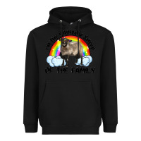 Black i'm the rainbow sheep of the family suffolk sheep black face sheep Heavyweight Hoodie - RanaPortraitStore