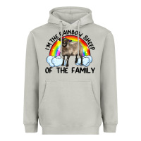 Moon Dust i'm the rainbow sheep of the family suffolk sheep black face sheep Heavyweight Hoodie - RanaPortraitStore