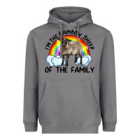 Storm i'm the rainbow sheep of the family suffolk sheep black face sheep Heavyweight Hoodie - RanaPortraitStore