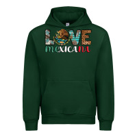 Forest Green love mexicana revise Urban Hoodie - AdoDesignShop