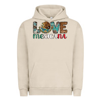 Pigment French Oak love mexicana revise Urban Hoodie - AdoDesignShop