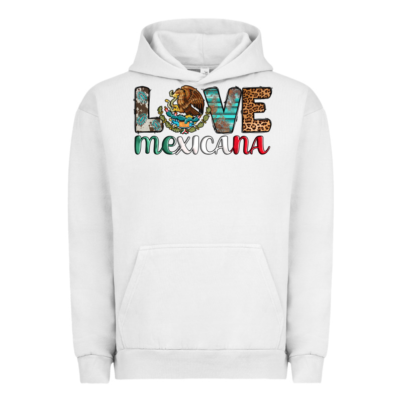 Love Mexicana Revise Urban Hoodie by AdoDesignShop | Teevron