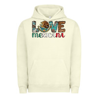 Pigment Pistachio love mexicana revise Urban Hoodie - AdoDesignShop