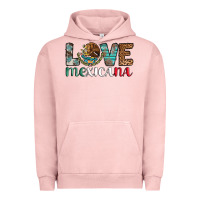 Pigment Salmon love mexicana revise Urban Hoodie - AdoDesignShop