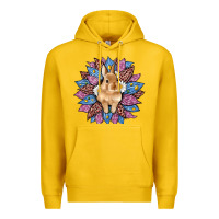 Lemon easter leopard bunny sunflower Premium Hoodie - Artiststas