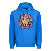 True Royal easter leopard bunny sunflower Premium Hoodie - Artiststas