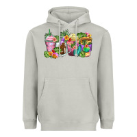 Moon Dust tropical coffee cups Heavyweight Hoodie - Zillion Design Studio
