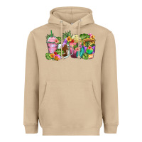 Mushroom tropical coffee cups Heavyweight Hoodie - Zillion Design Studio