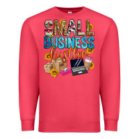 Cardinal small business hustler Premium Sweatshirt - Zillion Design Studio