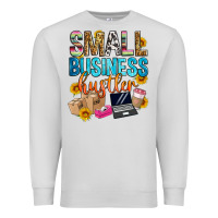Dove Grey small business hustler Premium Sweatshirt - Zillion Design Studio
